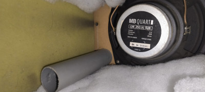 nach 25Jahren hat MB QUART Subwoofer Bausatz zu mir zurück gefunden.